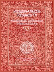 Mongolo-Tibetica Pragensia ´11, vol. 4/1