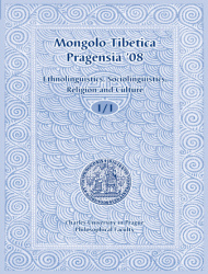 Mongolo-Tibetica Pragensia '08, vol. 1/1