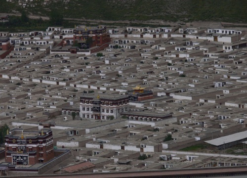 Klášter Labrang ve východním Tibetu. Foto: Daniel Berounský 2010.